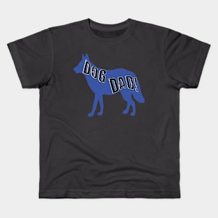 Dog dad Kids T-Shirt